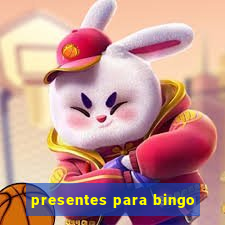 presentes para bingo